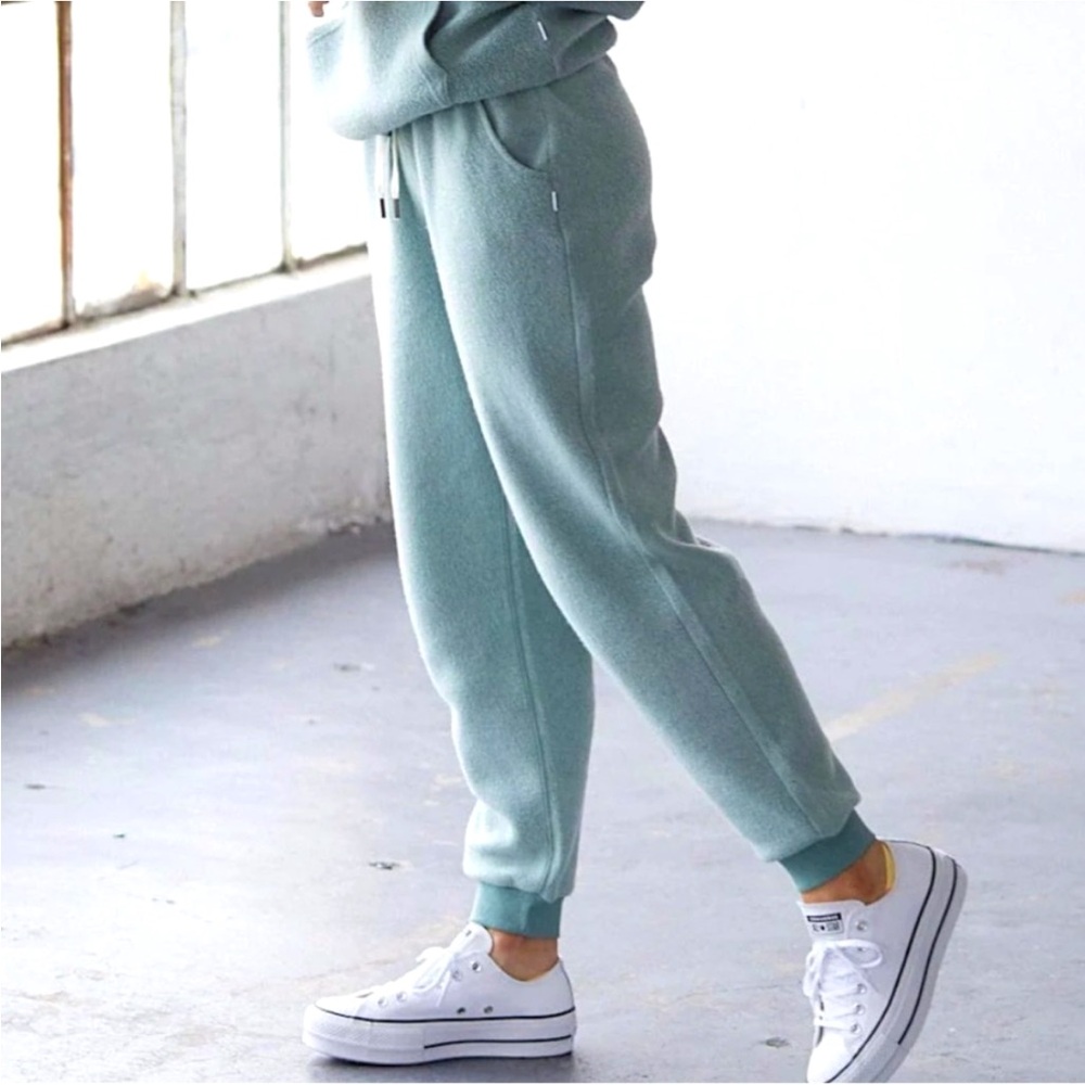 Women's Mint Green Jogger Pants - Casual Track Joggers